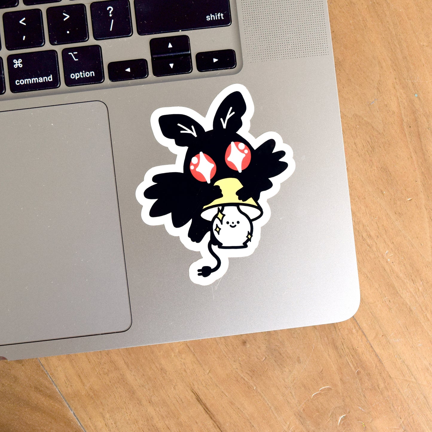 Mothman and Lamp Sticker