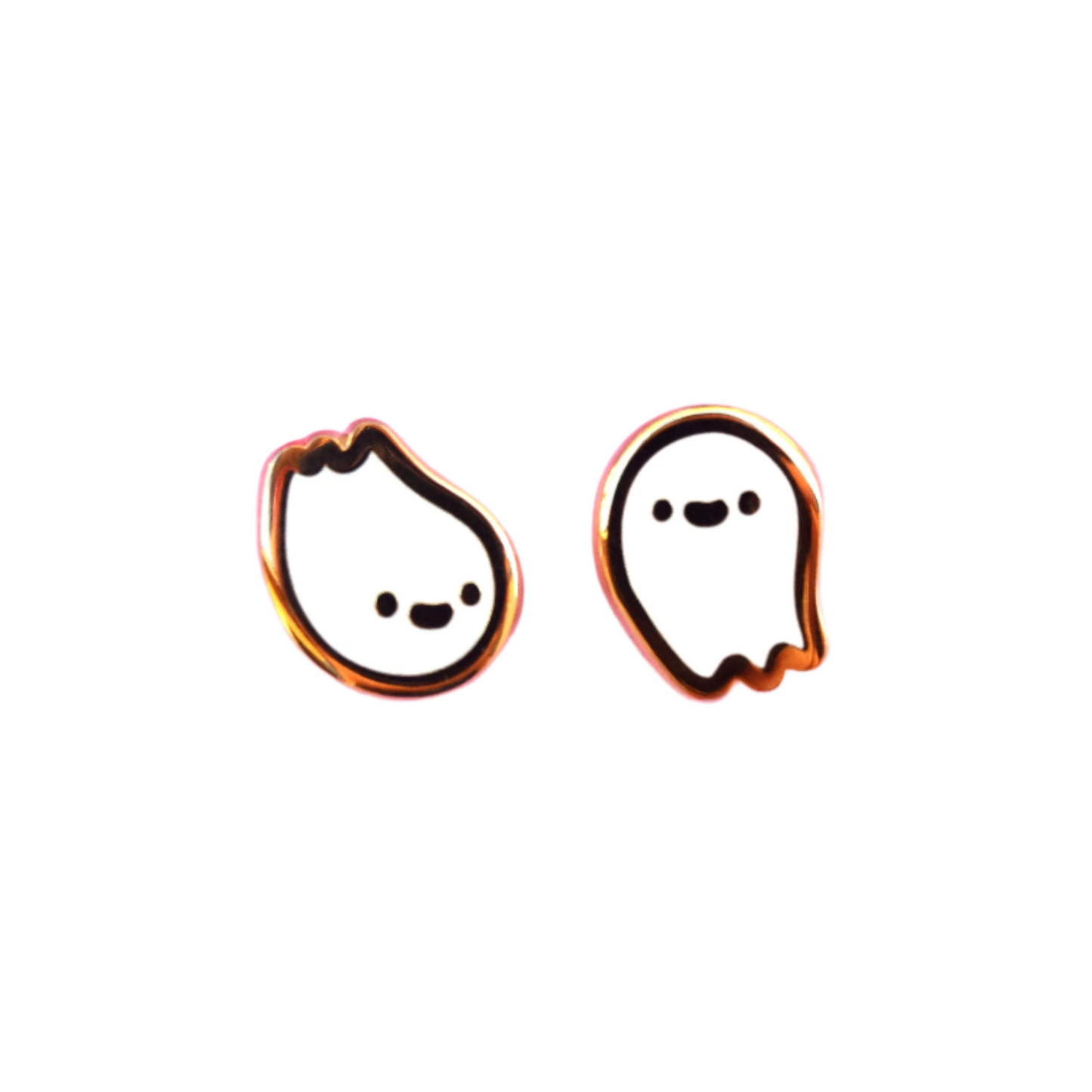 Spooks and Boo-Boo Mini Ghost Enamel Pin Set