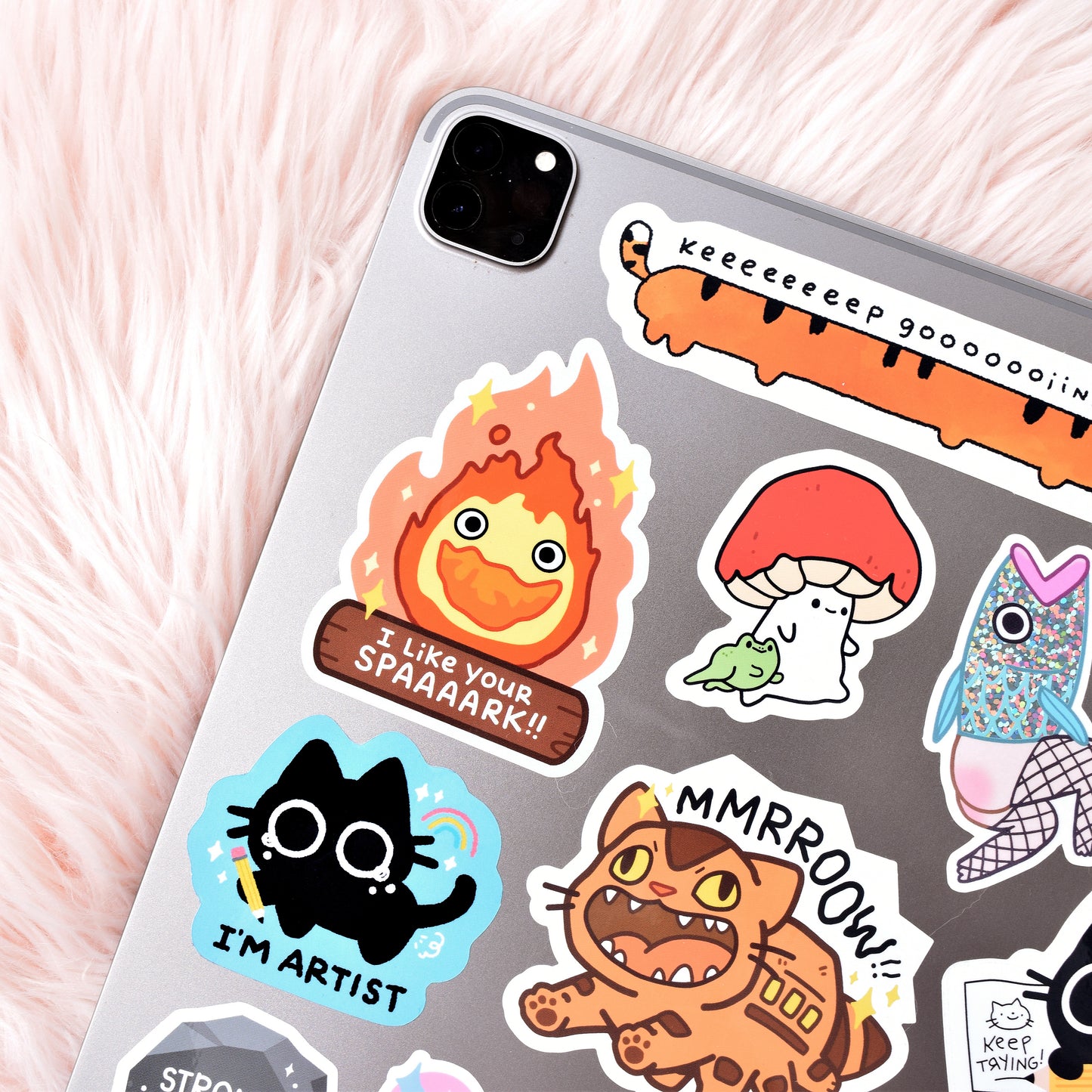 I Like Your Spark - Fire Sticker