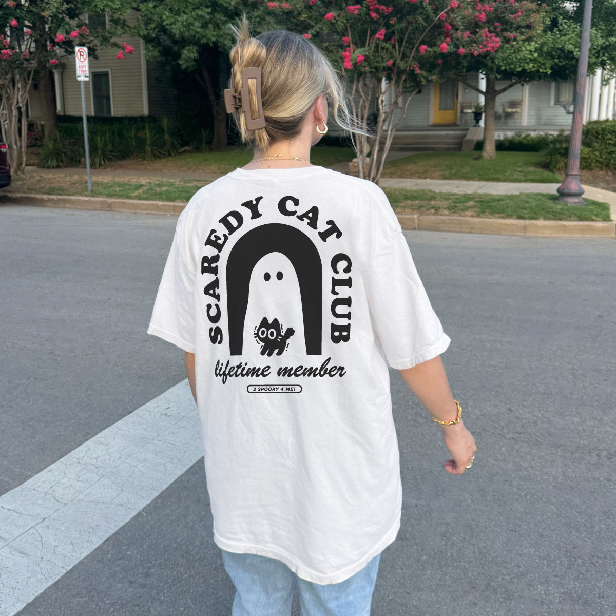 Scaredy Cat Club Halloween Member T-Shirt