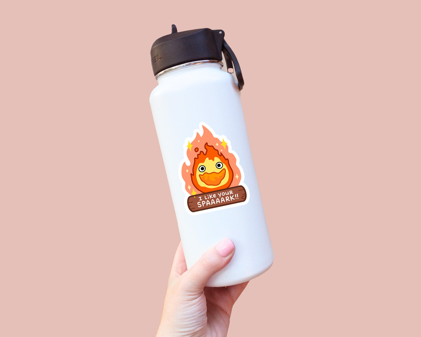 I Like Your Spark - Fire Sticker