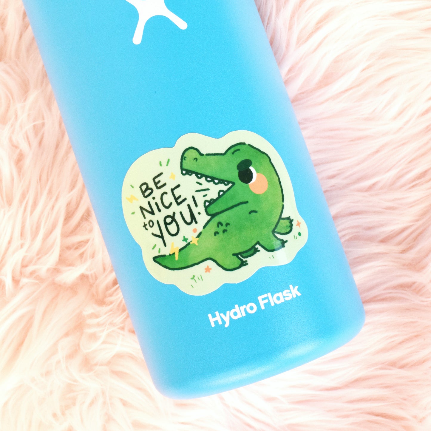 Be Nice to You - Crocodile Sticker
