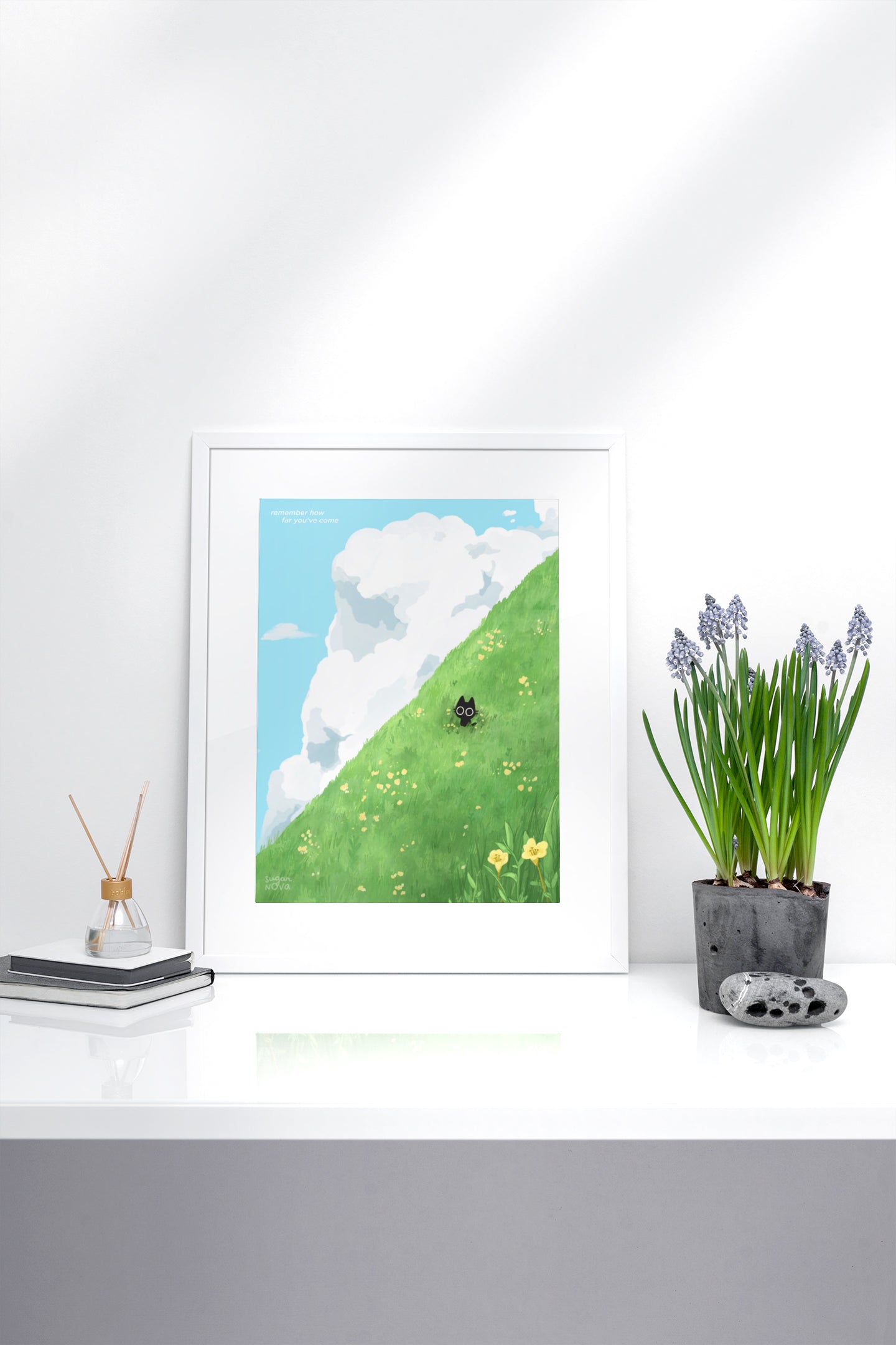 Remember How Far You've Come - Art Print