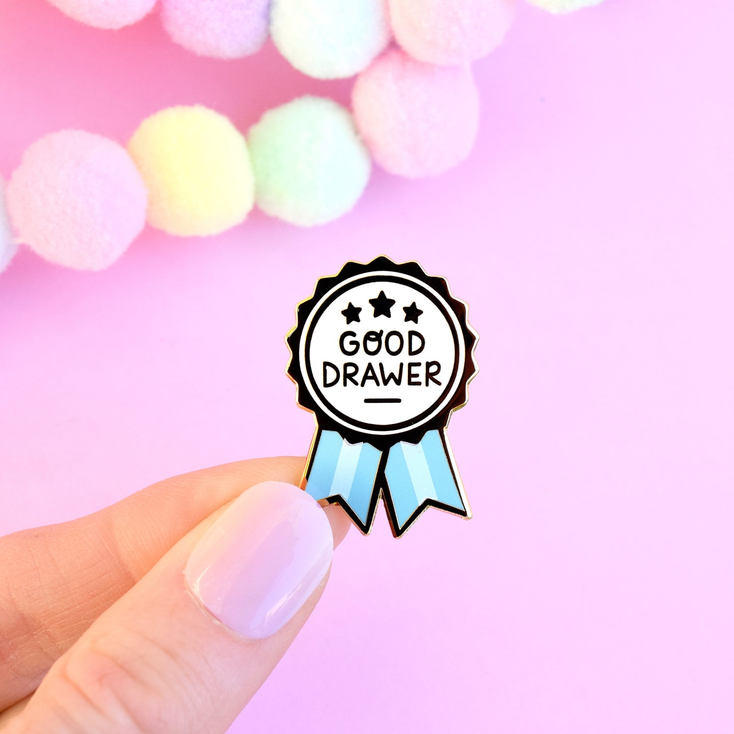 Good Drawer Award Enamel Pin