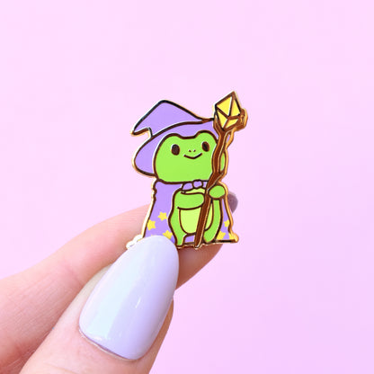 Yer A Wizard Froggy Enamel Pin