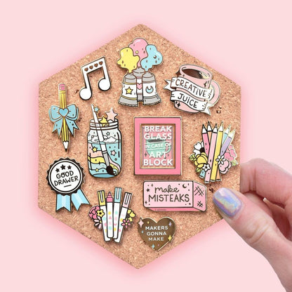 Creative Juice Enamel Pin