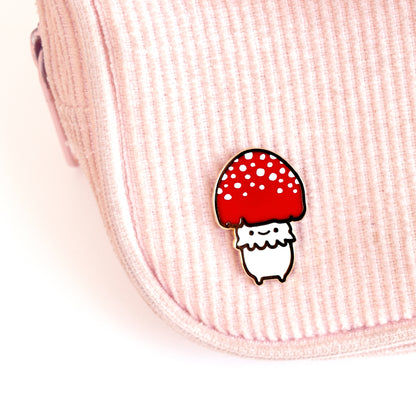 I like Your Spots Spotted Mushroom Friend Enamel Pin