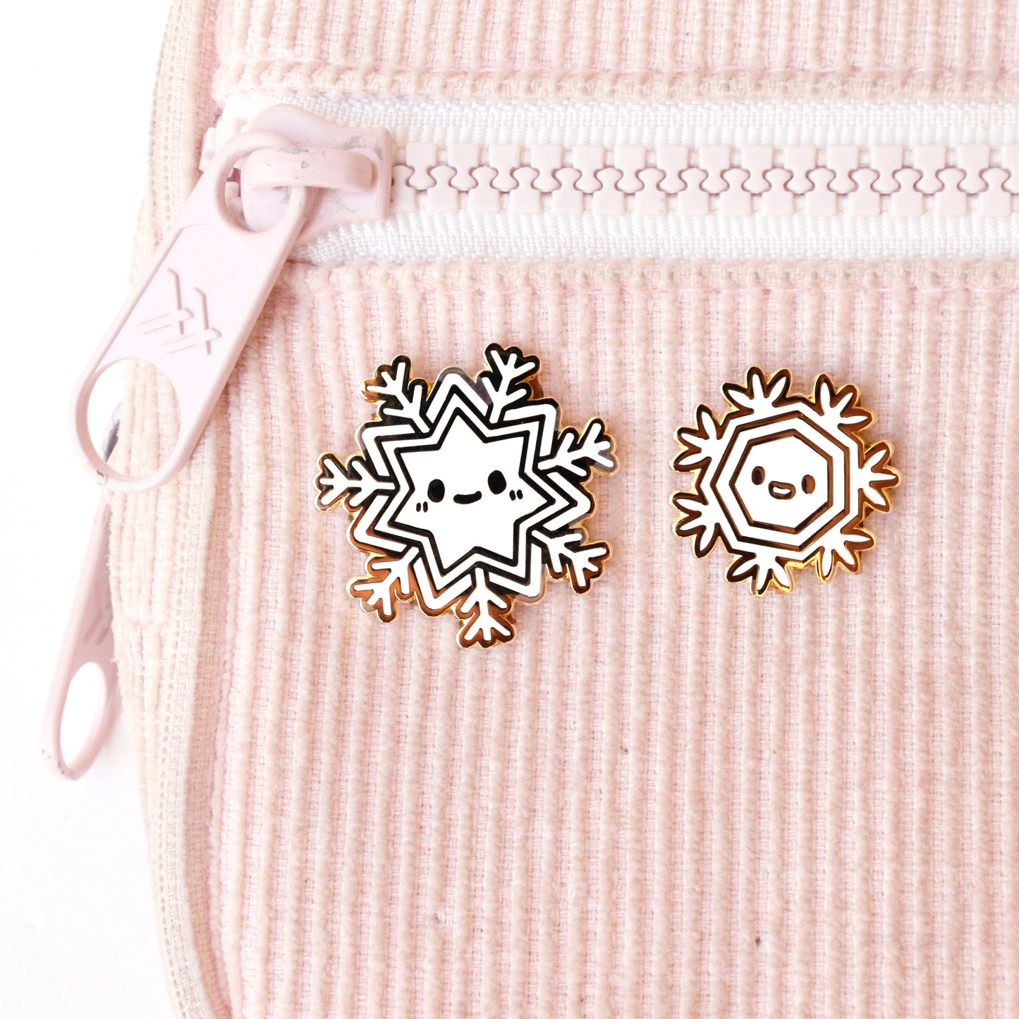 BFF Snowflakes Enamel Mini Pin Set