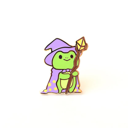 Yer A Wizard Froggy Enamel Pin