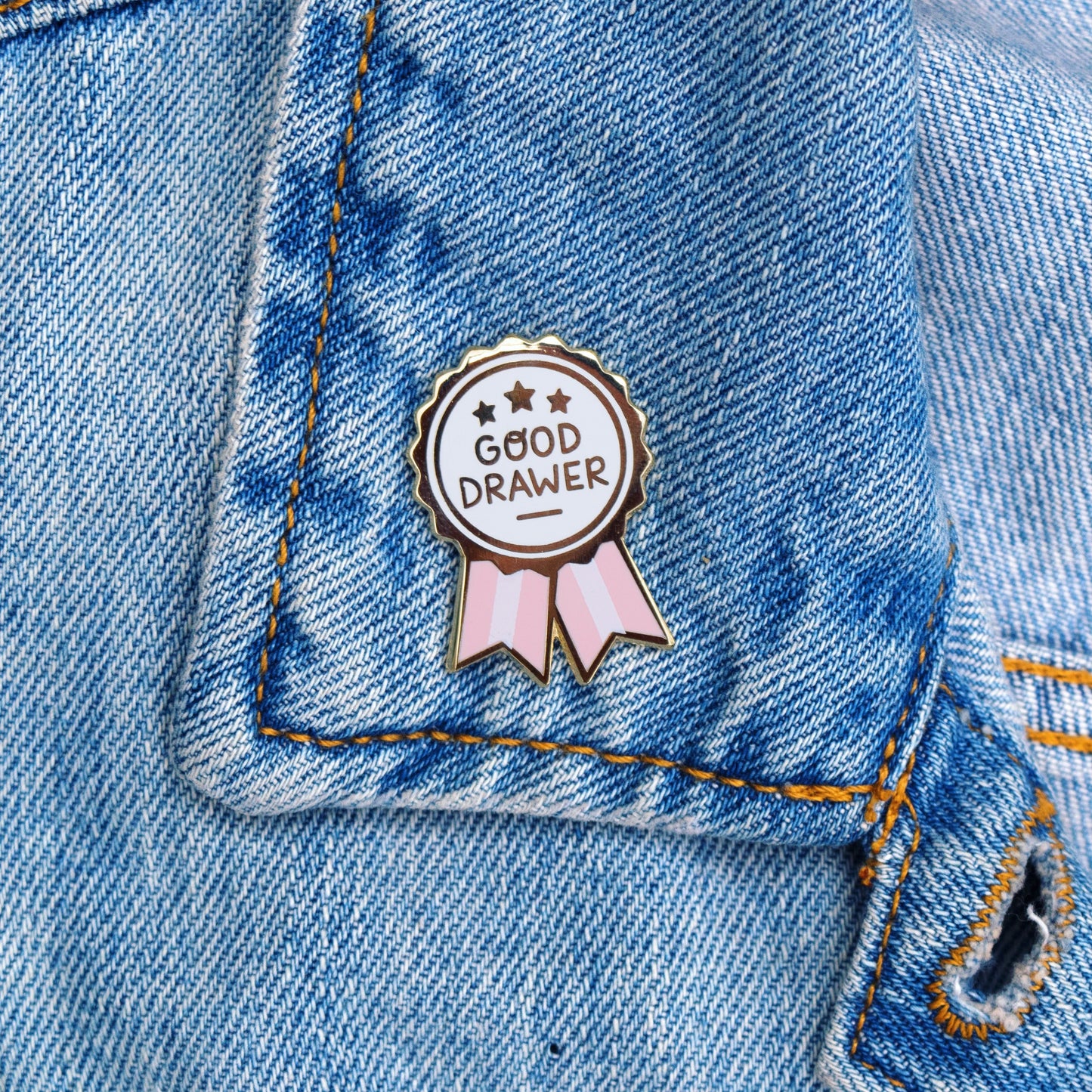 Good Drawer Award Enamel Pin