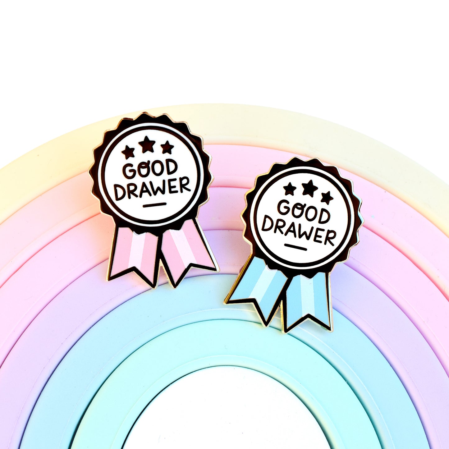 Good Drawer Award Enamel Pin