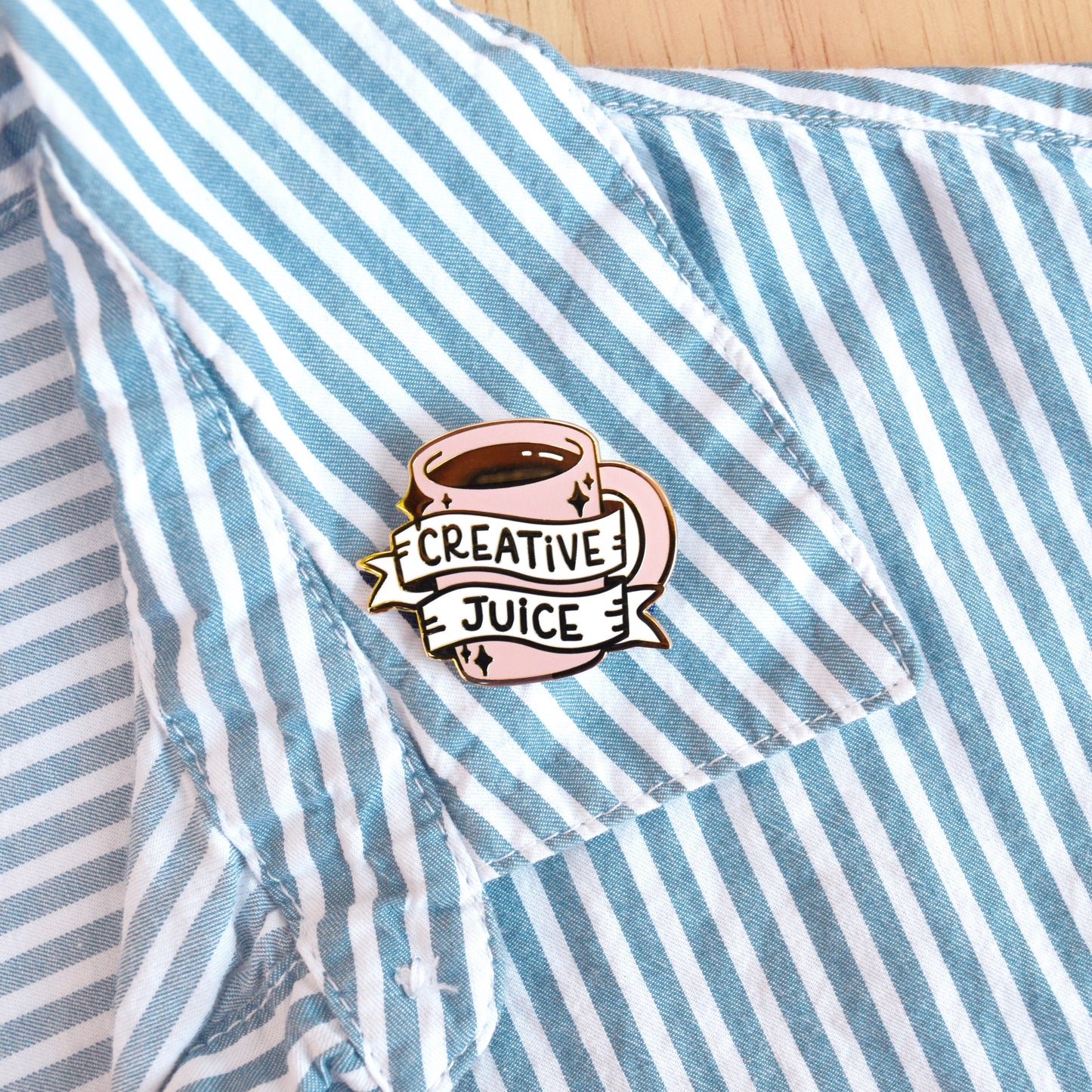 Creative Juice Enamel Pin