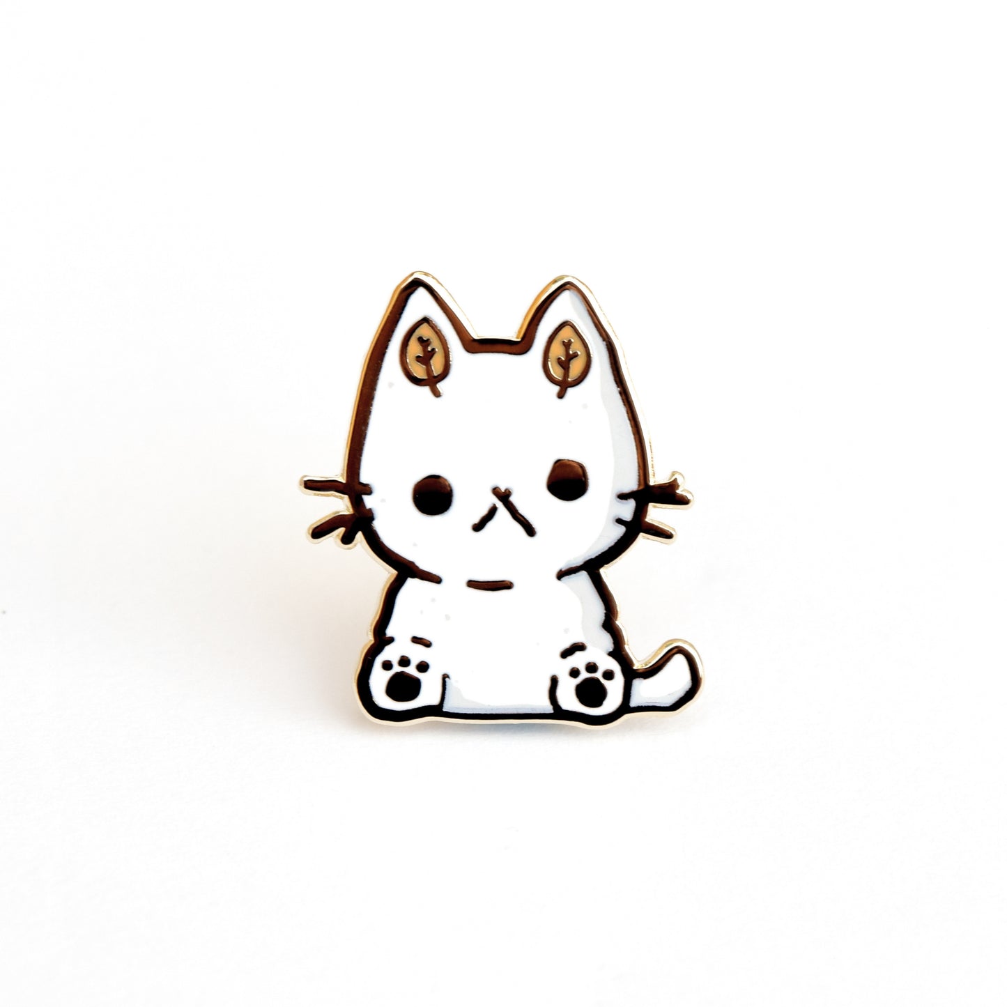 Snowkitty Winter Cat Enamel Pin