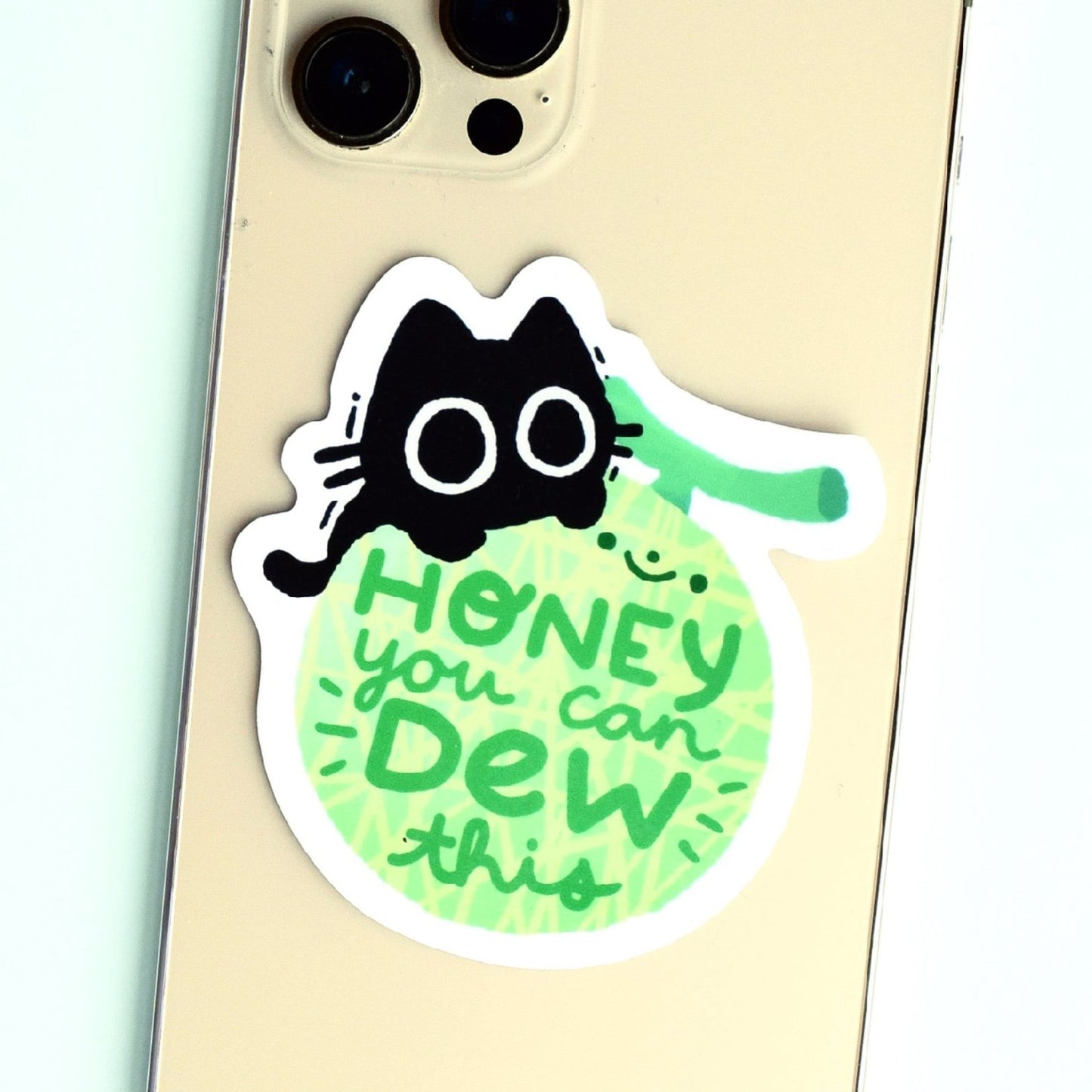 Scaredy Cat HoneyDEW This - Sticker