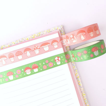 Mushroom Buddies Washi Tape