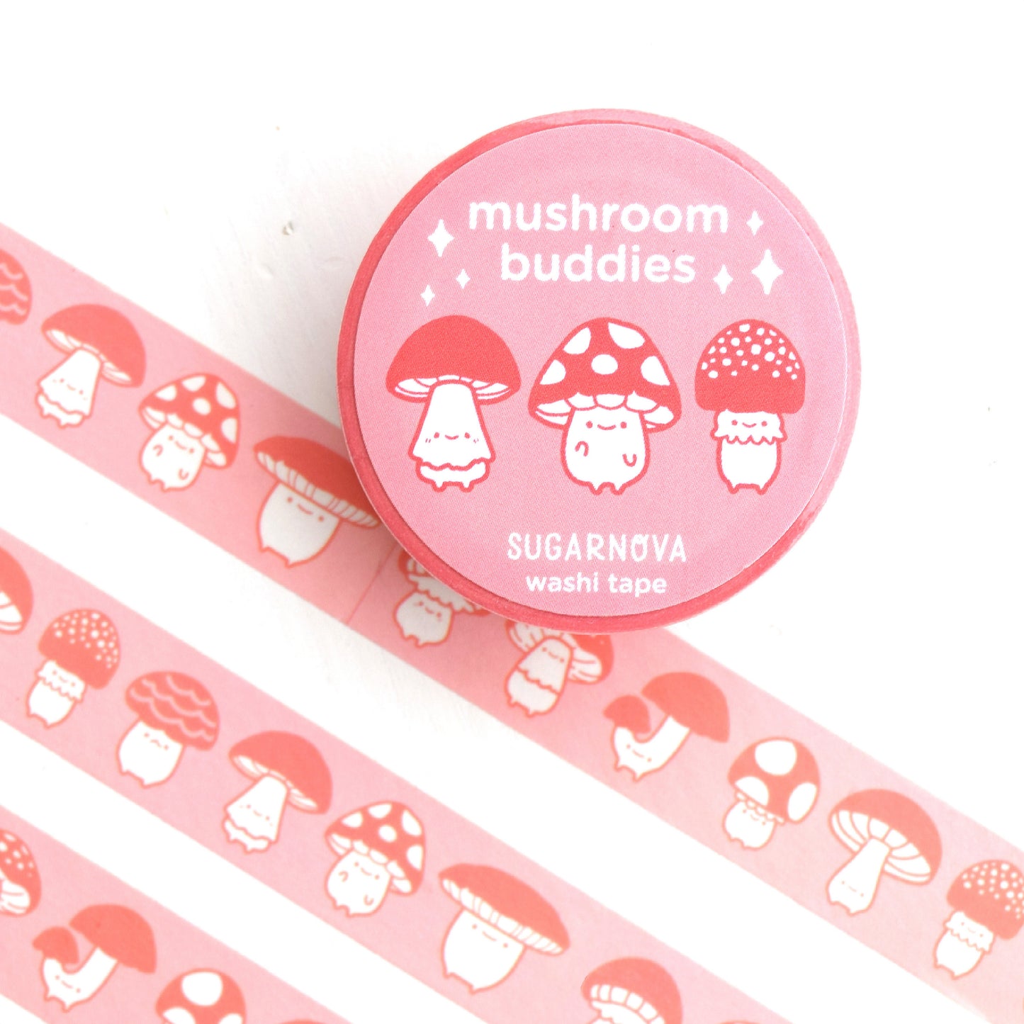 Mushroom Buddies Washi Tape