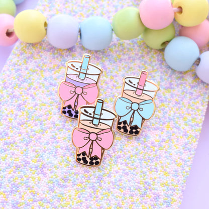 Cute Boba (BOW-ba) Enamel Pin