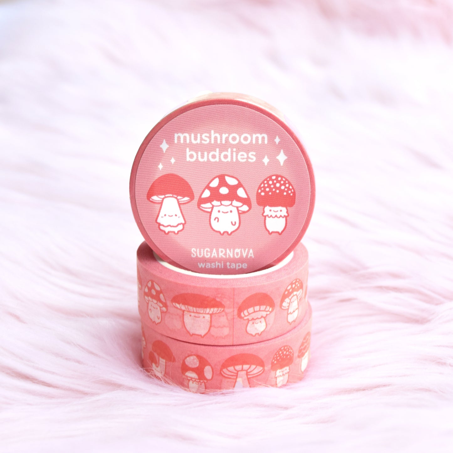 Mushroom Buddies Washi Tape