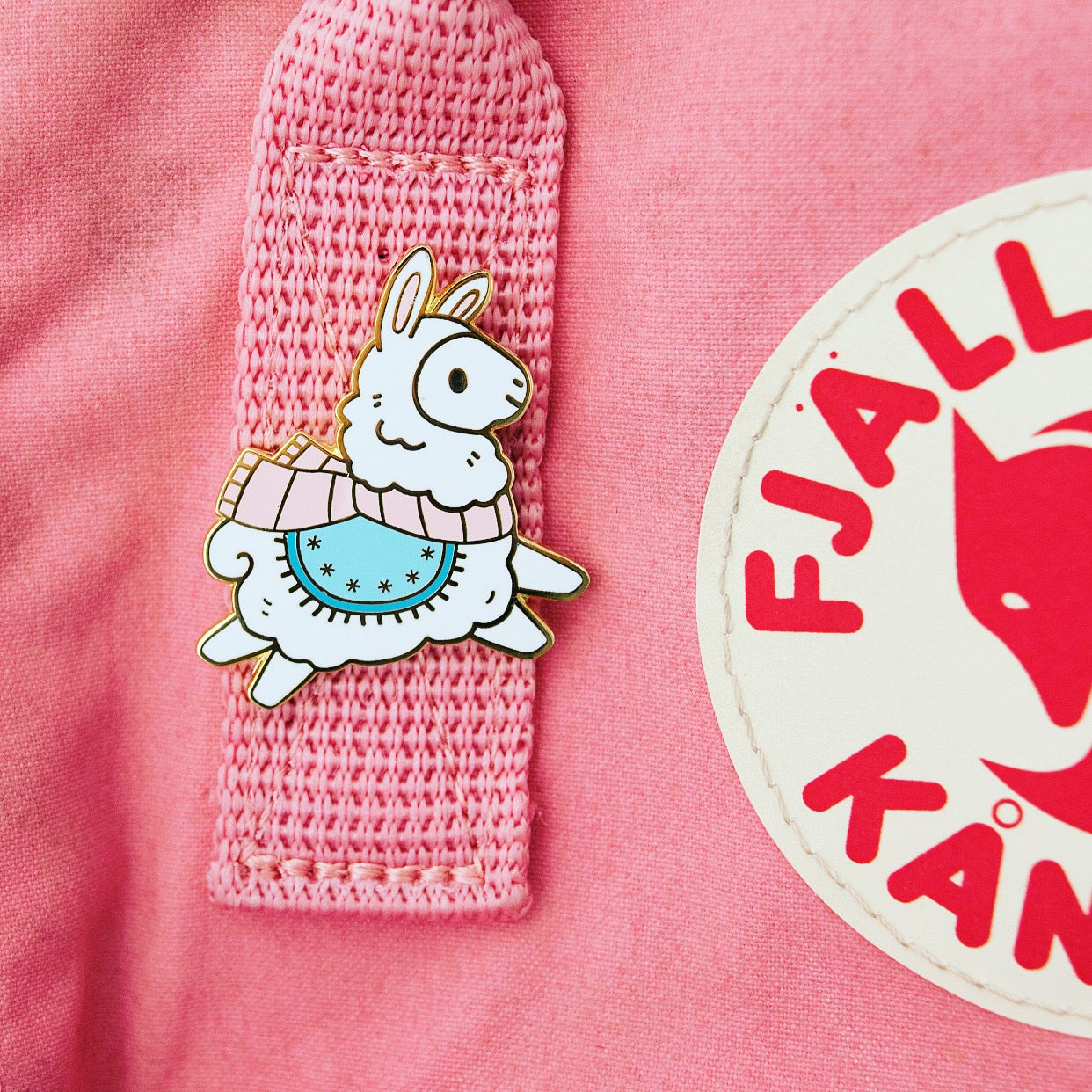 Fa-La-La-Llama Enamel Pin