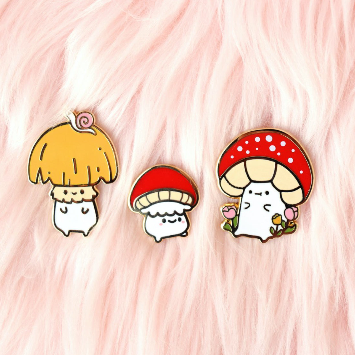 I’m Baby Mushroom Enamel Pin