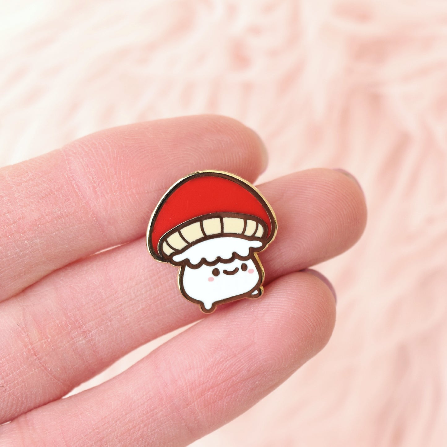 I’m Baby Mushroom Enamel Pin