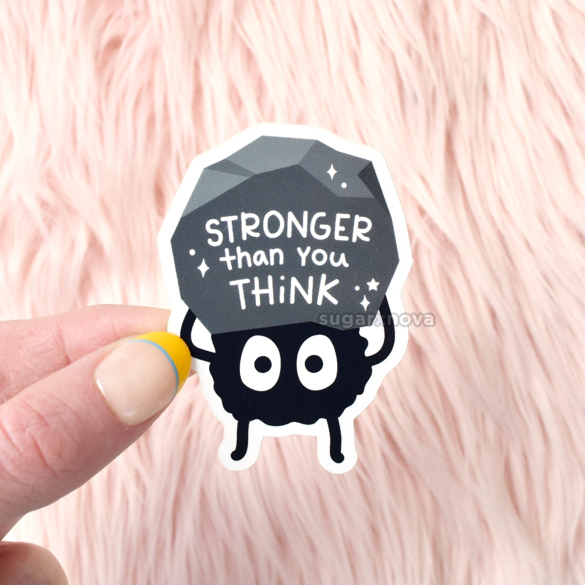 Stronger Than You Think Soot Sprite Sticker