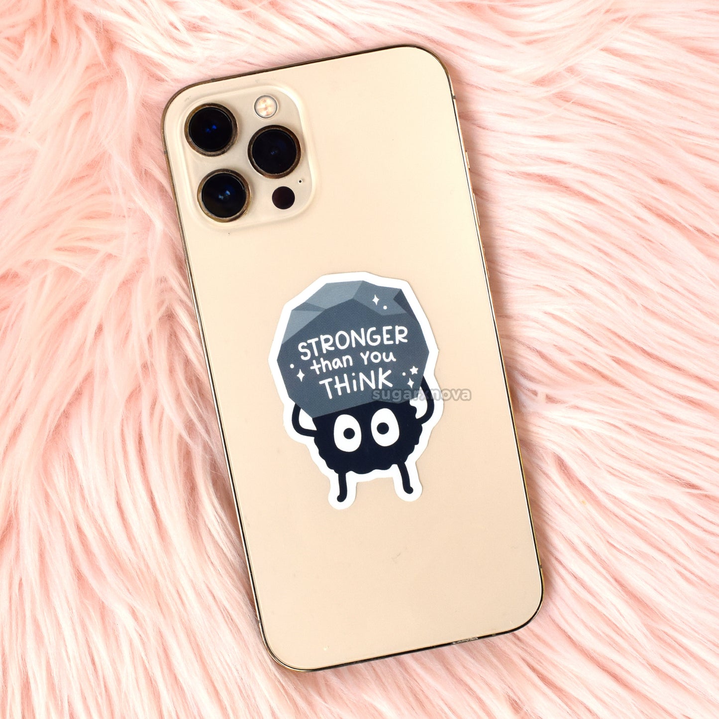 Stronger Than You Think Soot Sprite Sticker